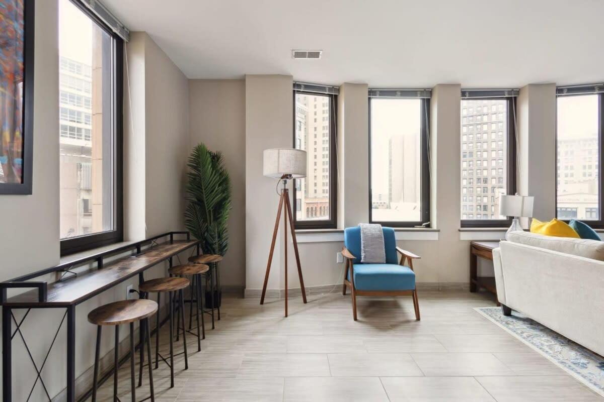 2Br Downtown Luxury Getaway Apartment Detroit Ngoại thất bức ảnh